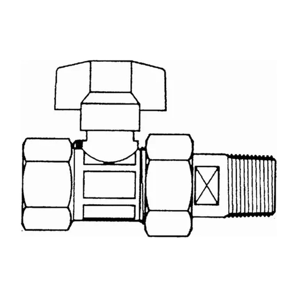 Ankofit BPE gaskogelkraan Kopp gaskranen 9541931