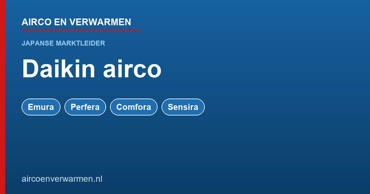 Daikin airco kopen