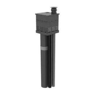 Burgerhout Mini-Delta schoorsteentop standaard dakdoorvoeren AL 80-80 XL