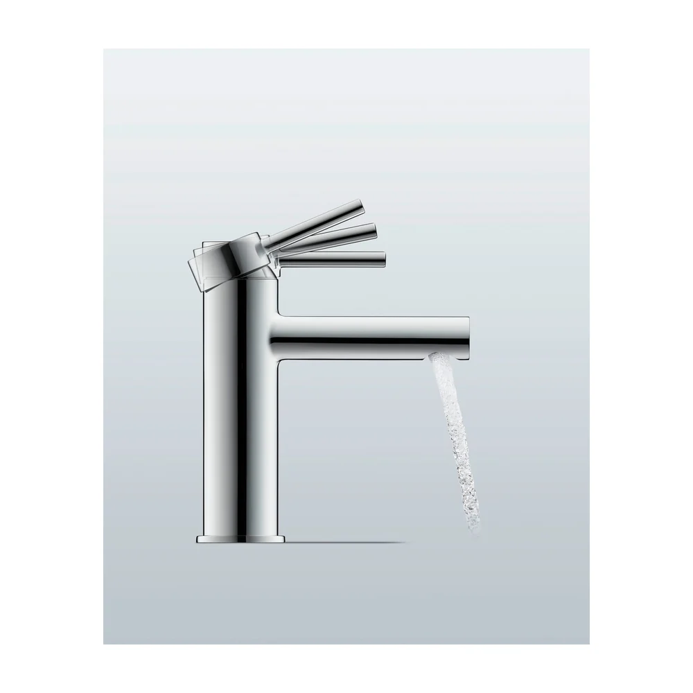 Duravit Circle M wastafelmengkraan chroom hoogglans