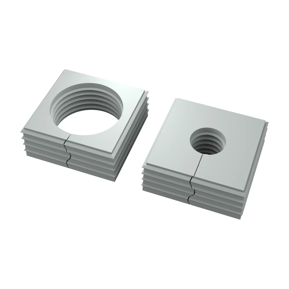 Conta Clip Conta-Clip kabeldoorvoertule Open Grijs 1903299