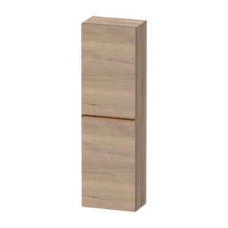 Duravit D-Neo Halfhoge eiken wandkast badmeubelkast Wand Halfhoog