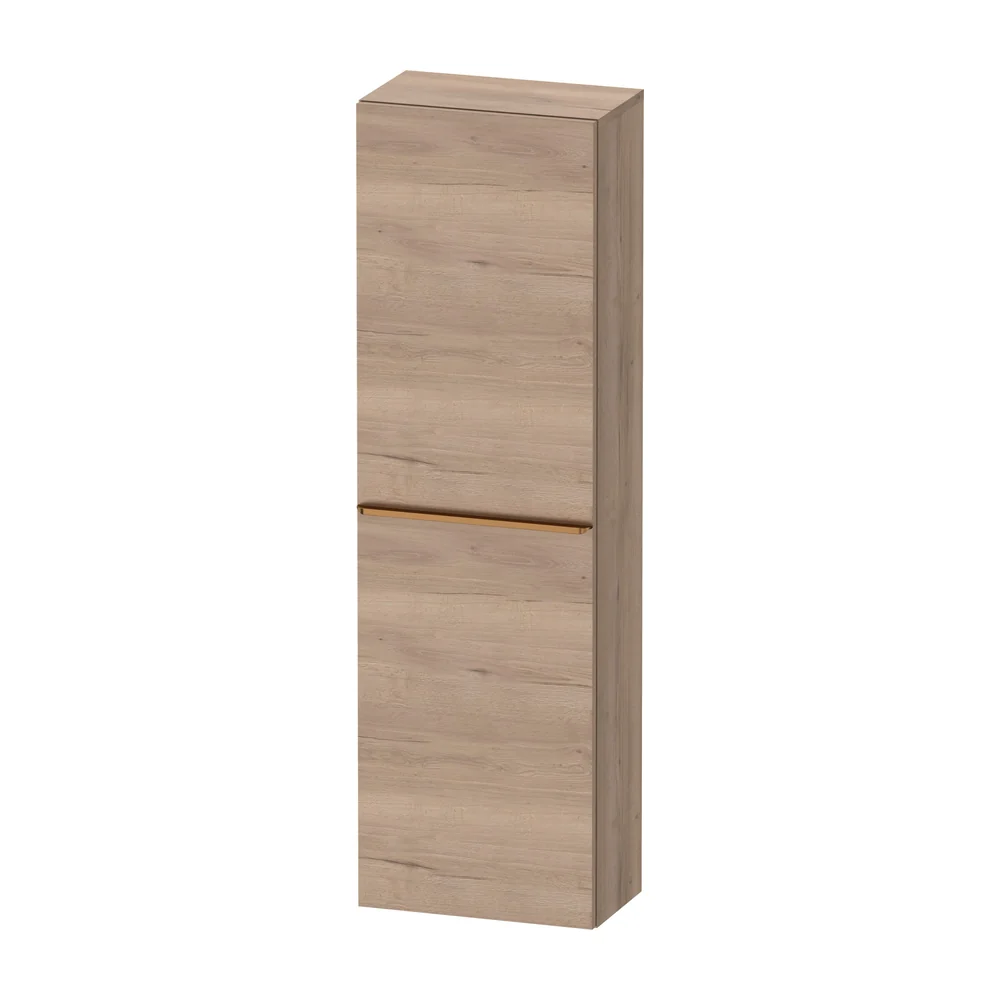 Duravit D-Neo Halfhoge eiken wandkast badmeubelkast Wand Halfhoog