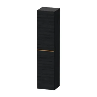 Duravit D-Neo Hoge wandkast badmeubelkast zwart mat Wand