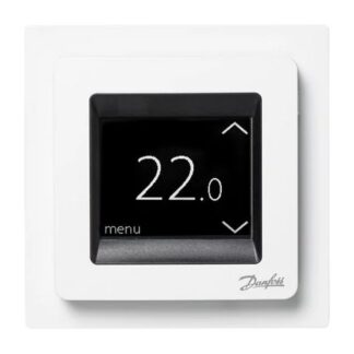 Danfoss Klokthermostaat Ectemp Touch verwarming onderdelen wit