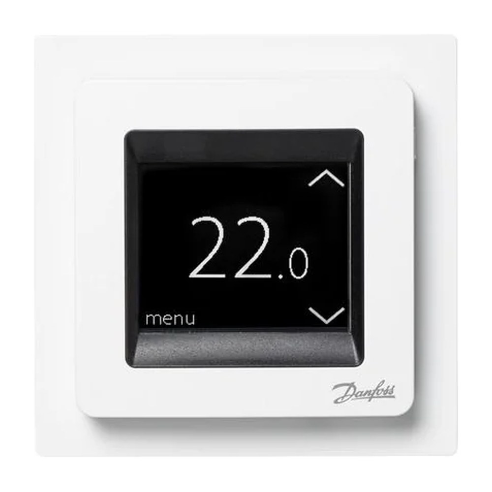 Danfoss Klokthermostaat Ectemp Touch verwarming onderdelen wit