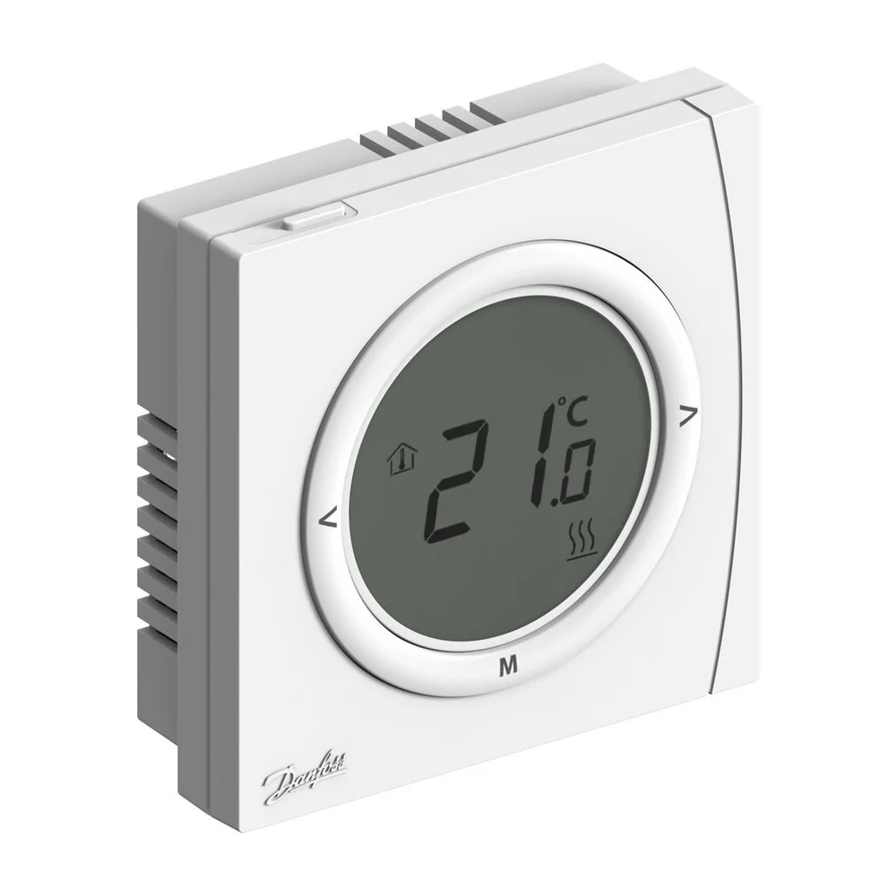 Danfoss kamerthermostaten wit