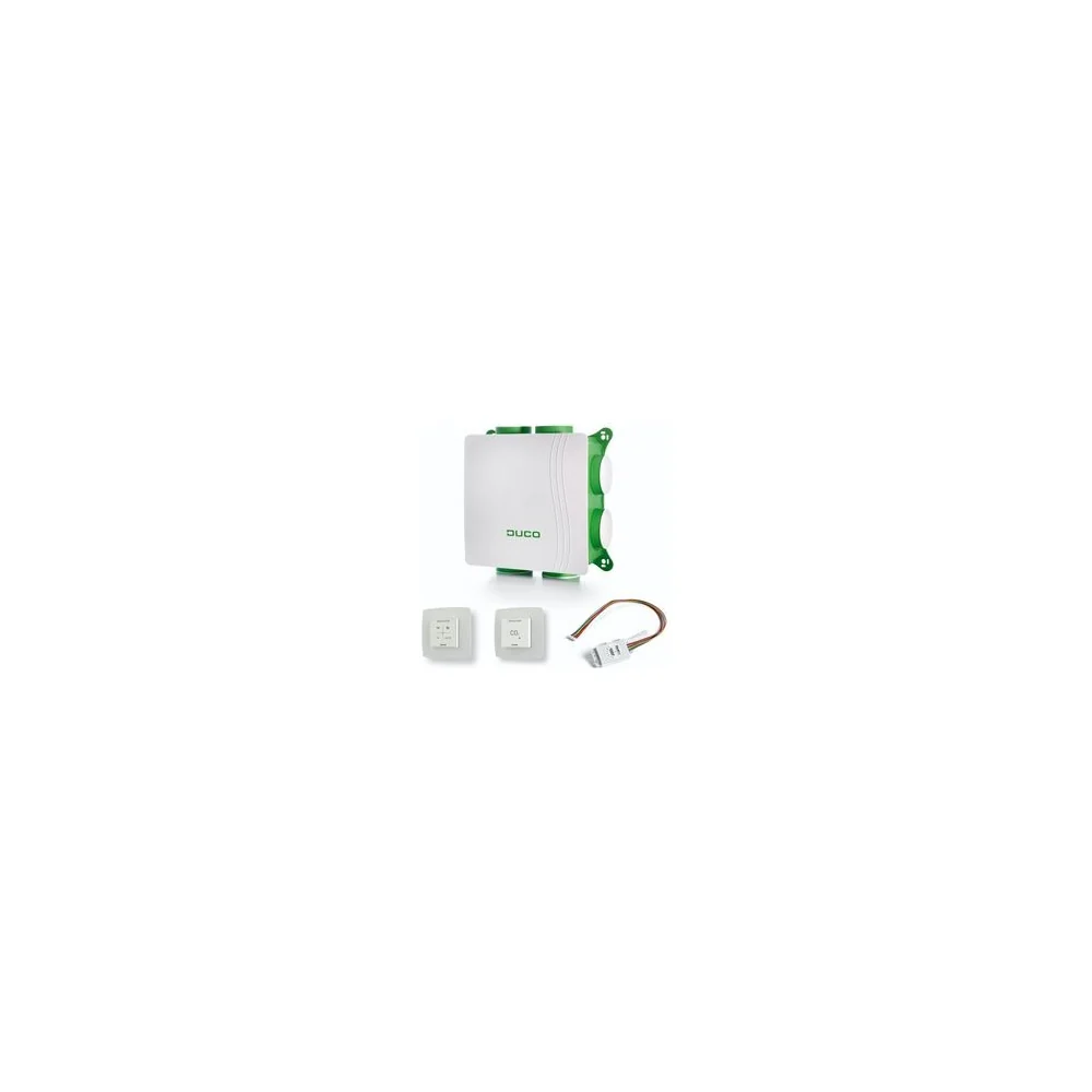 Duco Woonhuisventilator All-in-one: DucoBox ventilatie Silent CO2 RH