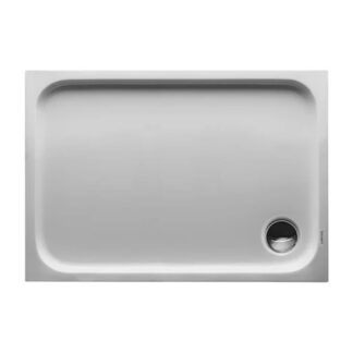 Duravit D-Code Rechthoekige acryl douchebak 1100x750 mm wit Universeel