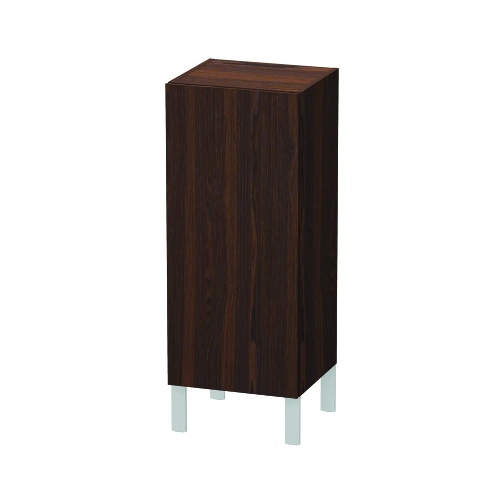 Duravit L-Cube Hoge badmeubelkast geborsteld Vloer/wand
