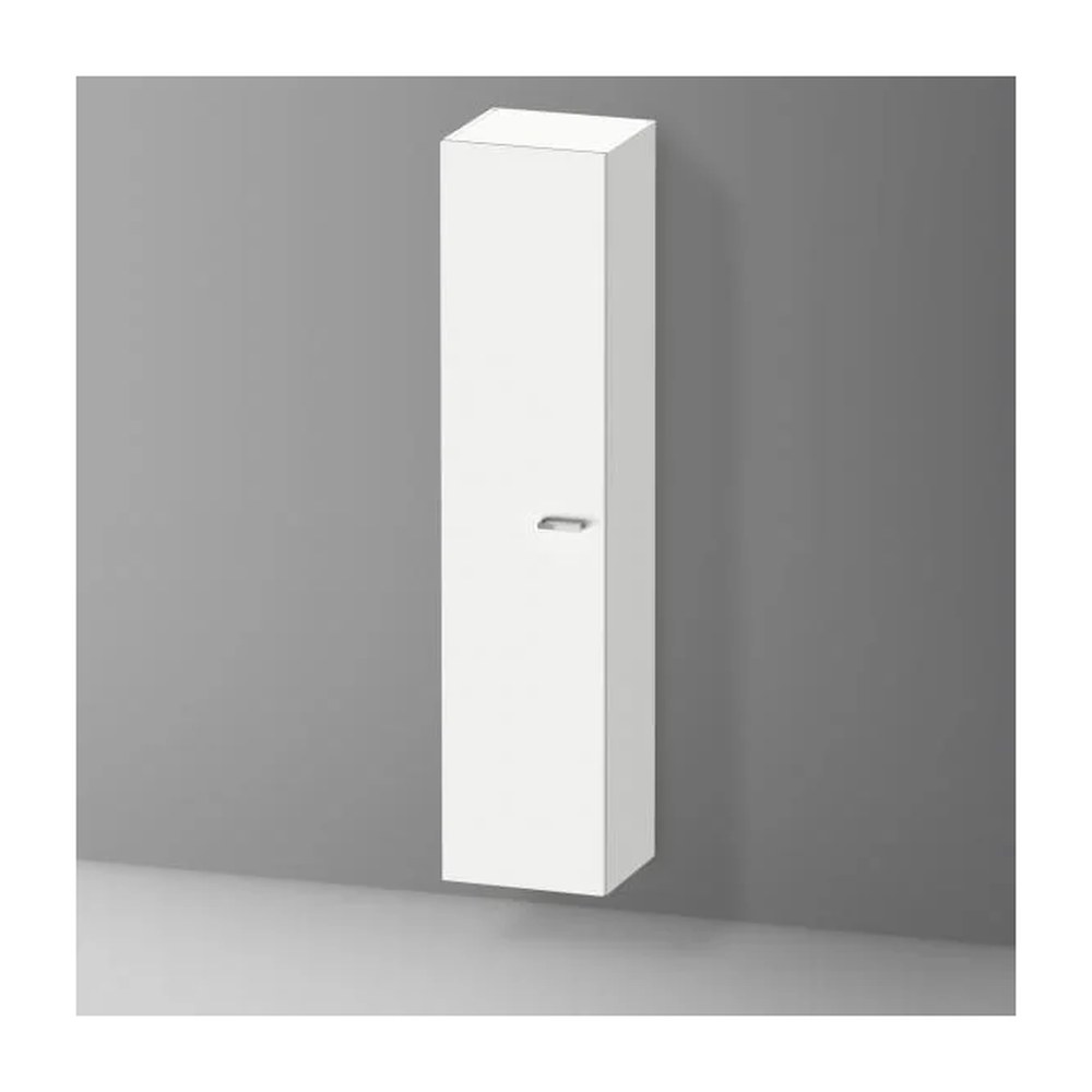 Duravit XBase hoge badmeubelkast wit Wand