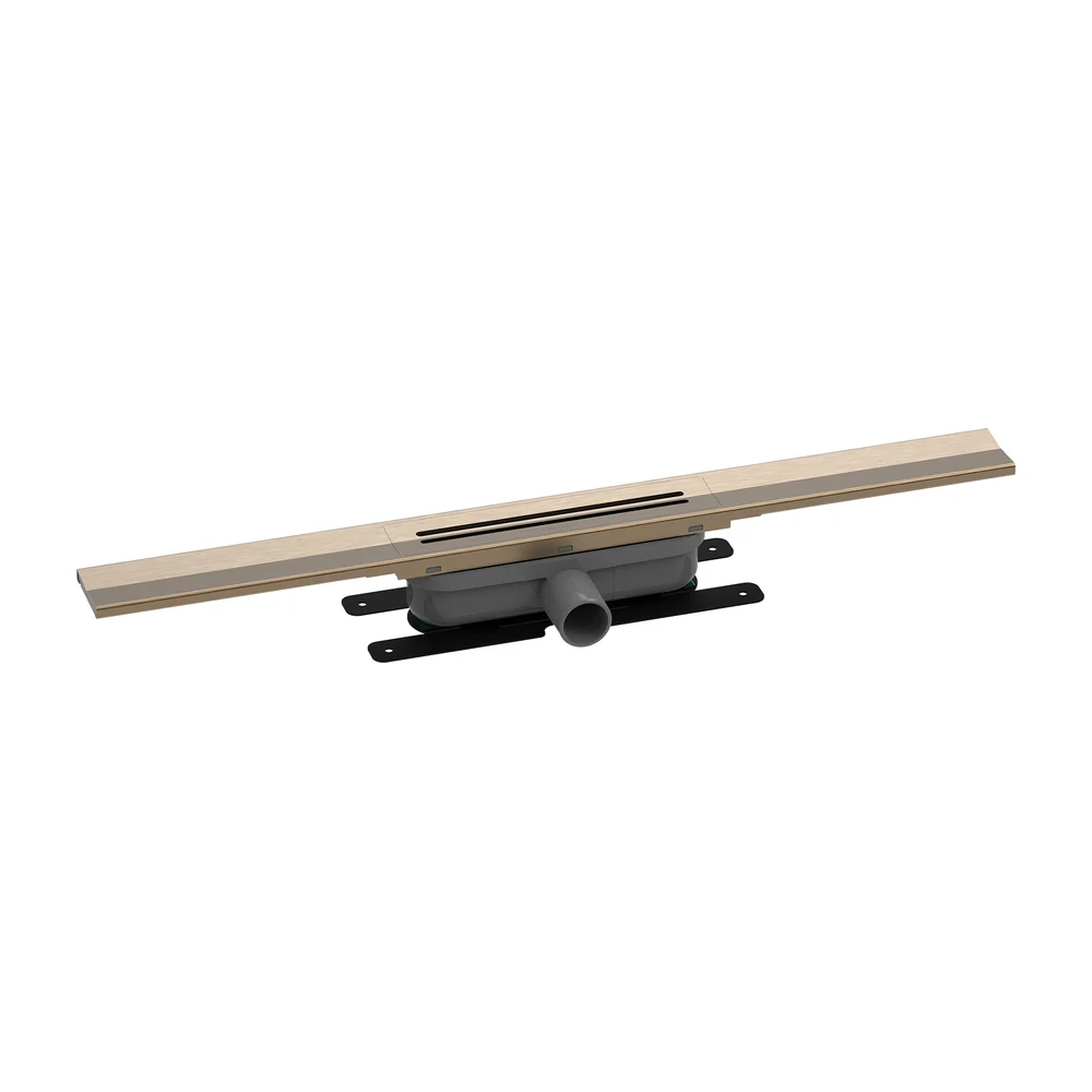 Easydrain Easy Drain R-Line douchegoot brushed 2764002