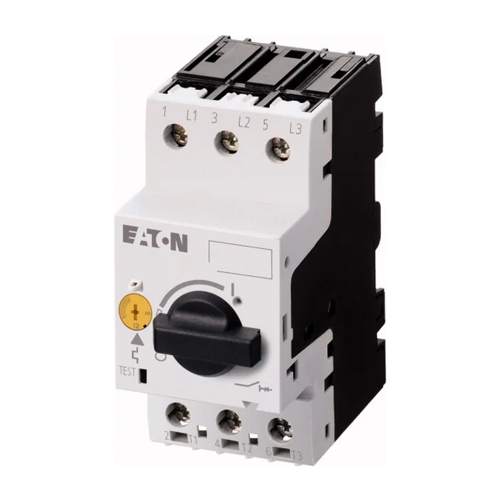 Eaton Trafo-beveiligingsschakelaar vermogensschakelaar 3-polig 1 A