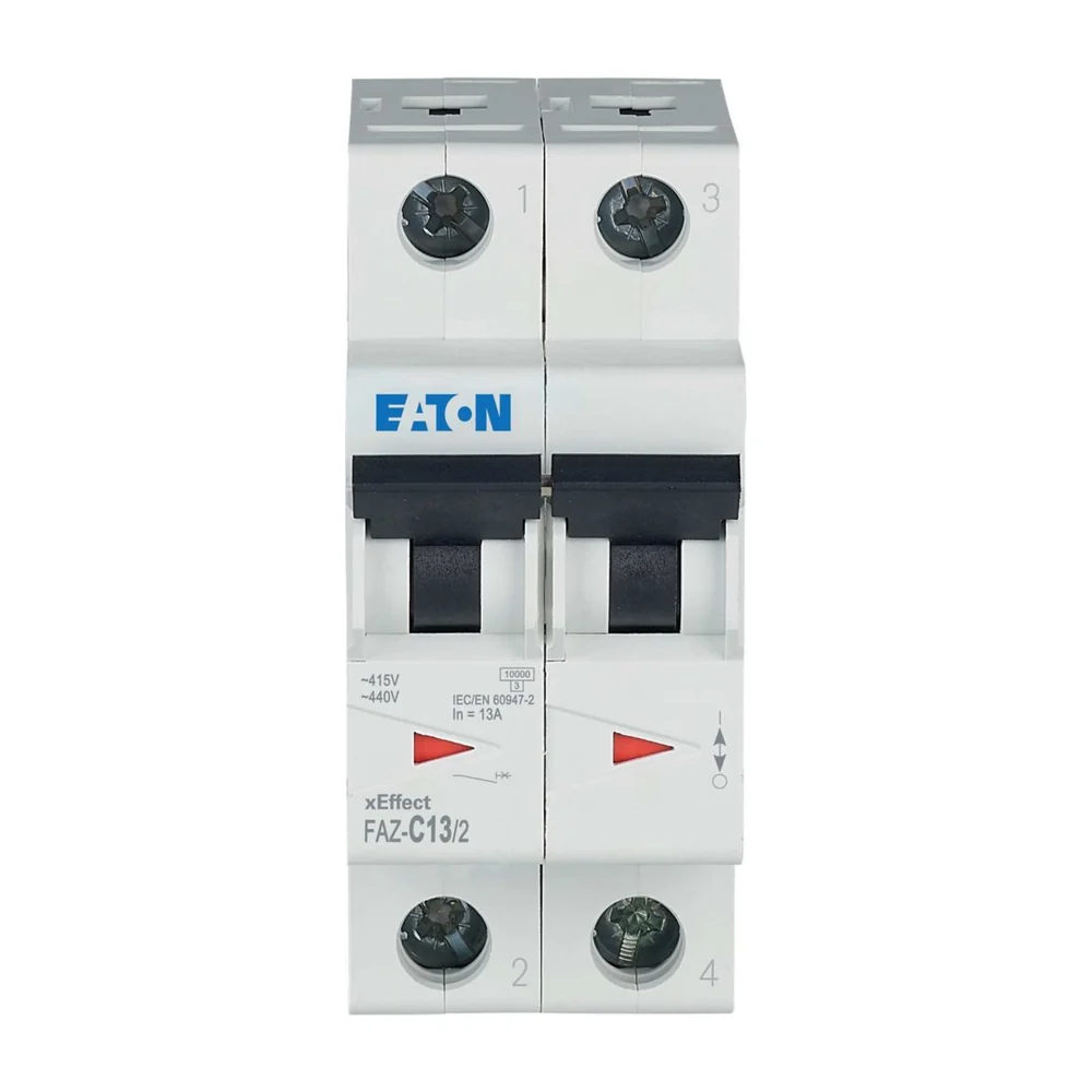 Eaton FAZ-C10/2 installatieautomaat