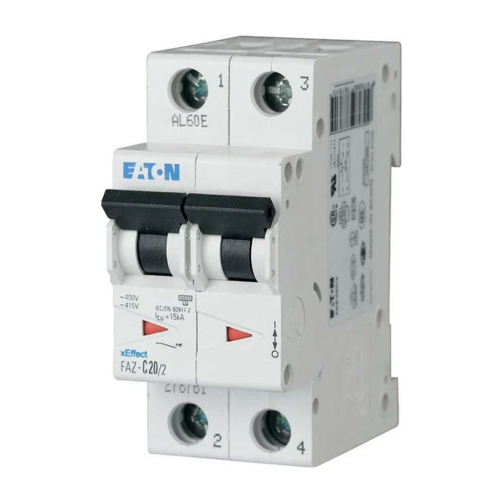 Eaton FAZ-C4/2 installatieautomaat