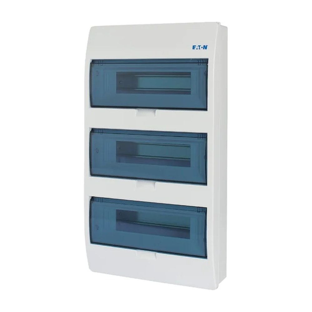 Eaton installatiekast met din-rail leeg 550x303x93 mm ral9003