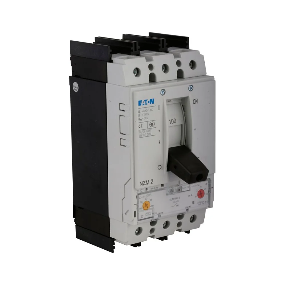 Eaton NZMH2-A125-FIA30-500AC NZM2 vermogensschakelaar 3-polig 125 A