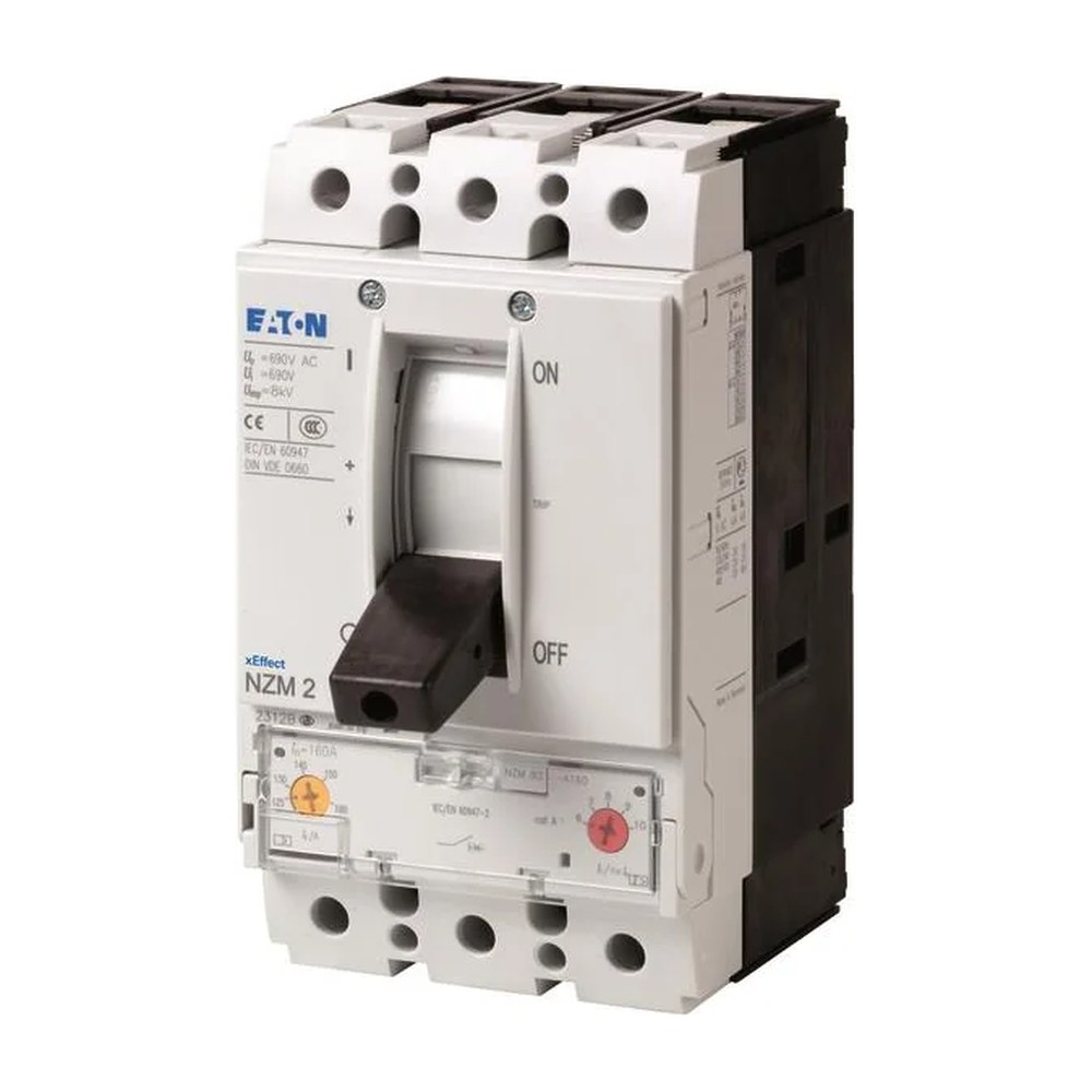 Eaton NZMH2-A125-S1 NZM2 Compleet 3-polig apparaat vermogensschakelaar 125 A