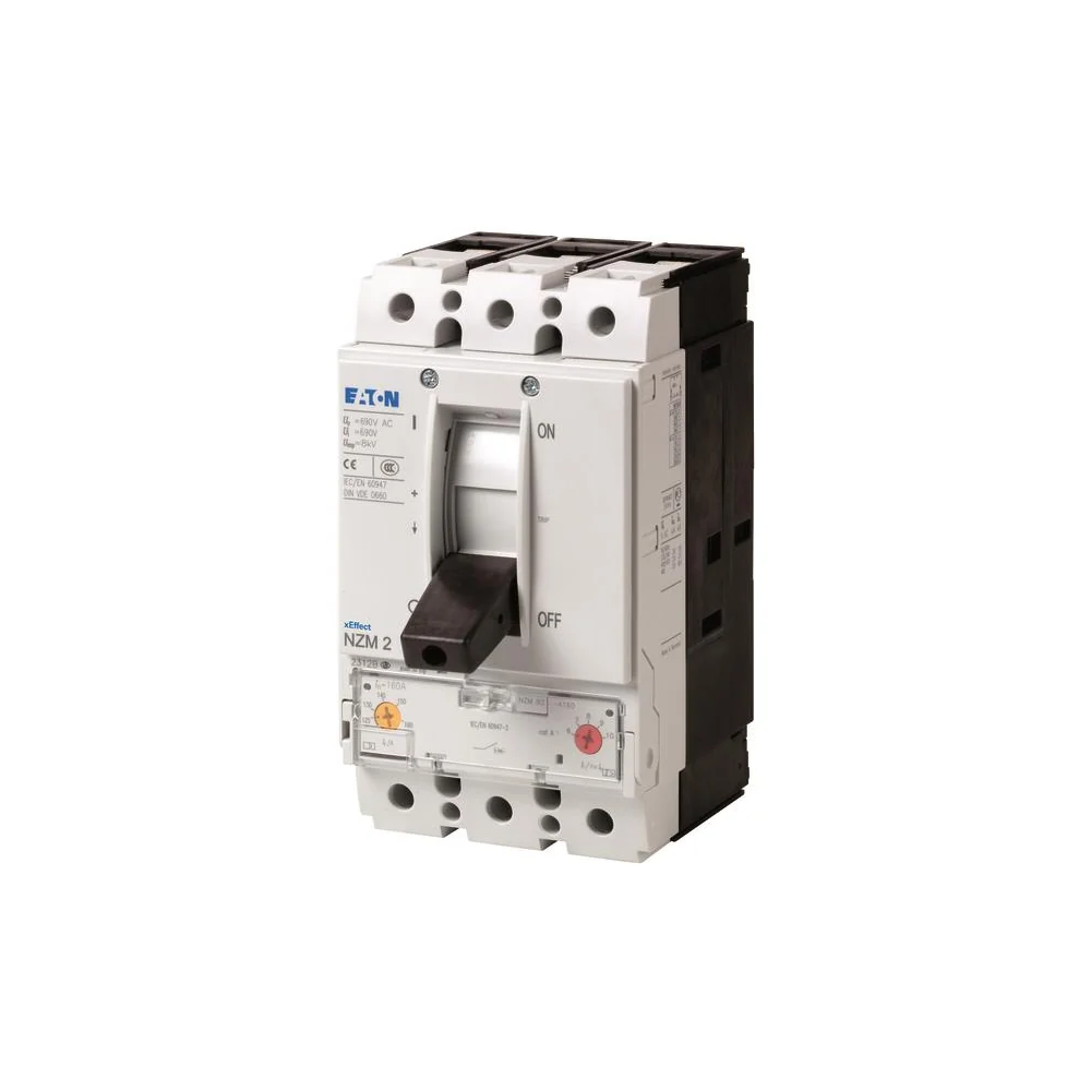Eaton NZMH2-A125-S1 NZM2 Compleet 3-polig apparaat vermogensschakelaar 125 A