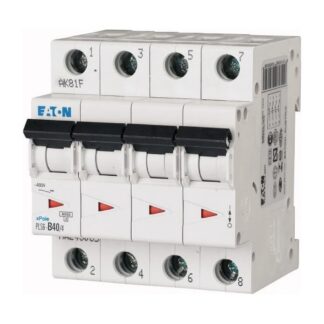 Eaton PLS6-B40/4-MW installatieautomaat