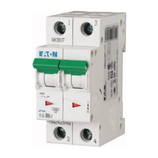 Eaton PLS6-B6/2-MW installatieautomaat