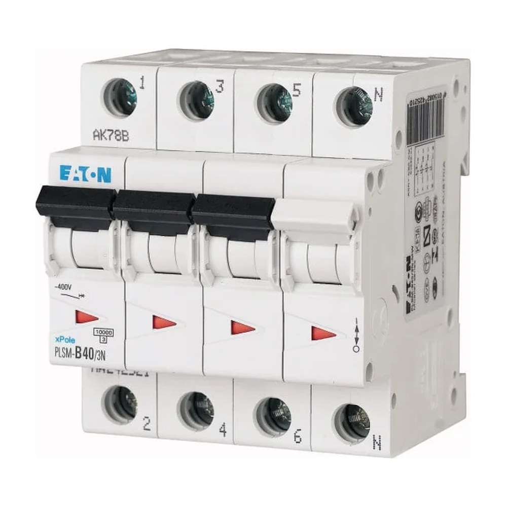 Eaton PLSM-B40/3N-MW installatieautomaat