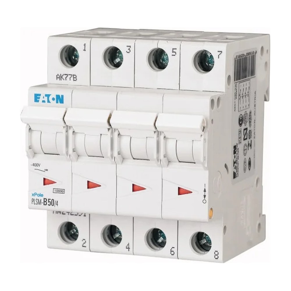 Eaton PLSM-B50/4-MW installatieautomaat