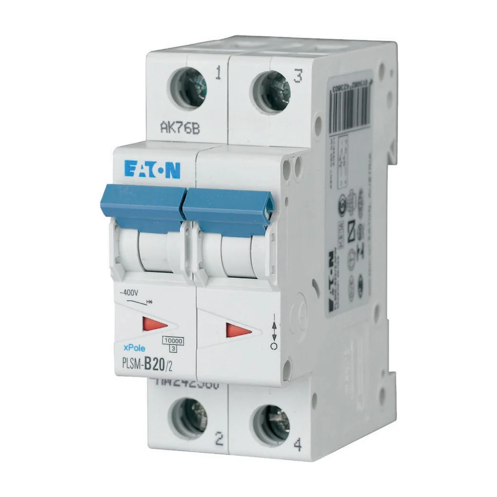 Eaton PLSM-C20/2-MW installatieautomaat