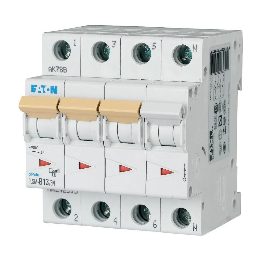 Eaton PLSM-D13/3N-MW installatieautomaat