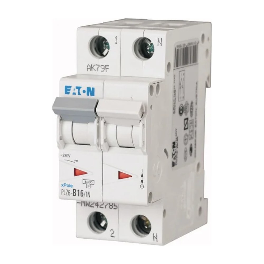 Eaton PLZ6-C16/1N-MW installatieautomaat