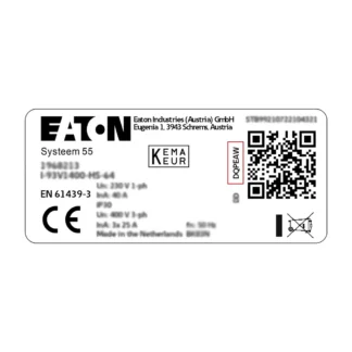 Eaton S55, aanbouwkast installatiekast