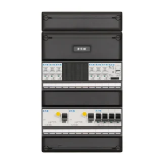 Eaton Systeem 55 Zwarte 3-fase installatiekast 140x234x292 mm 4-polig