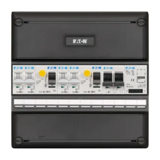 Eaton Systeem 55 Zwarte kunststof installatiekast 140x234x292 mm 2-polig