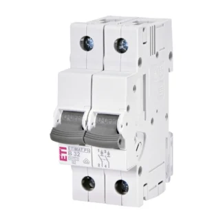 Eti mat P10 B installatieautomaat 2-polig 32 A
