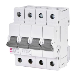 Eti mat P10 C installatieautomaat 3-polig 4-polig 16 A