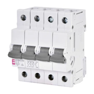 Eti mat P10 C installatieautomaat 3-polig 4-polig 4 A
