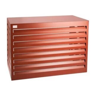 EvoCover airco covers aluminium behuizing Large kleur Steenrood