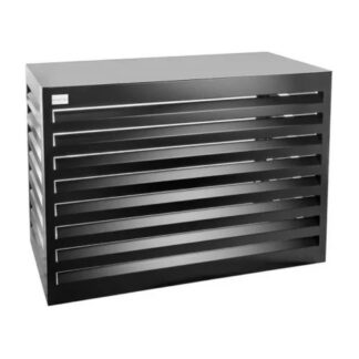 EvoCover airco covers zwart aluminium behuizing Large kleur