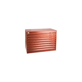 EvoCover airco covers aluminium behuizing Medium kleur Steenrood