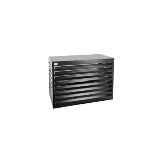 EvoCover airco covers zwart aluminium behuizing Small kleur