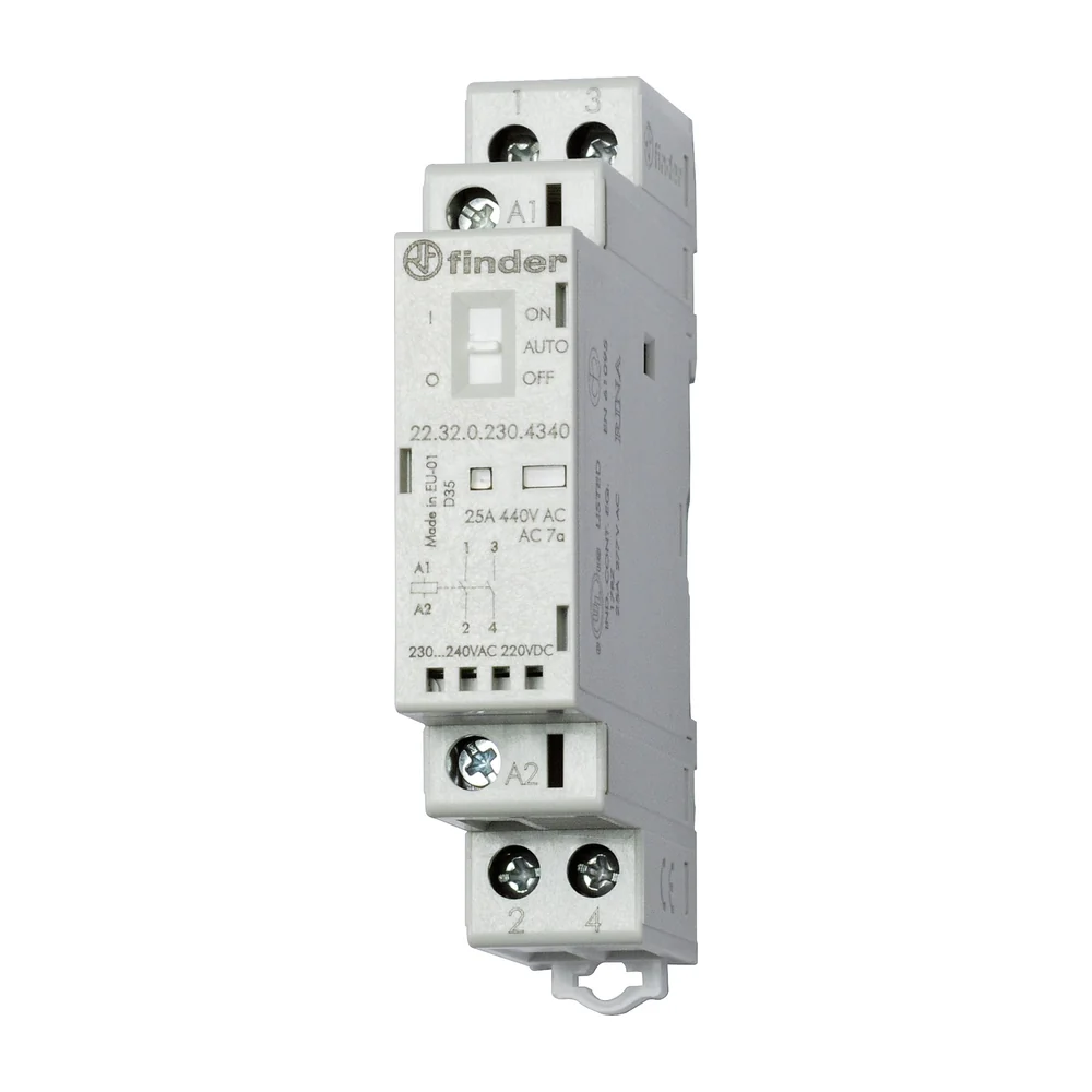 Finder 22 installatiehulpschakelaar modulair
