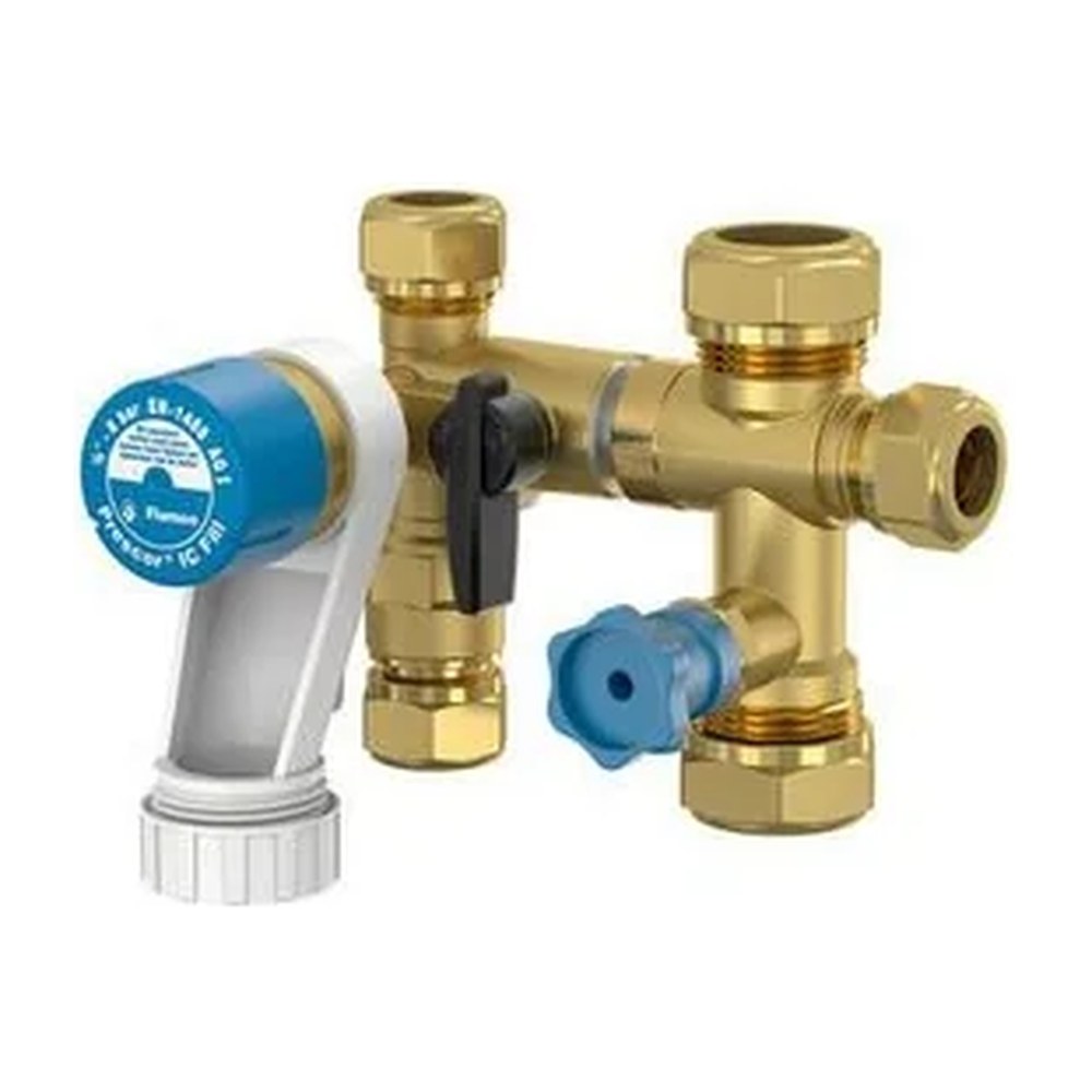 Flamco Inlaatvulcombinatie Prescor IC overige producten 15x22 mm