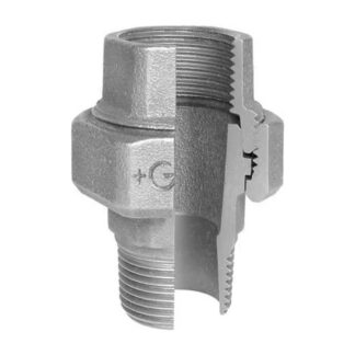 Georg Fischer GF koppeling 3-delig zwart 8762917