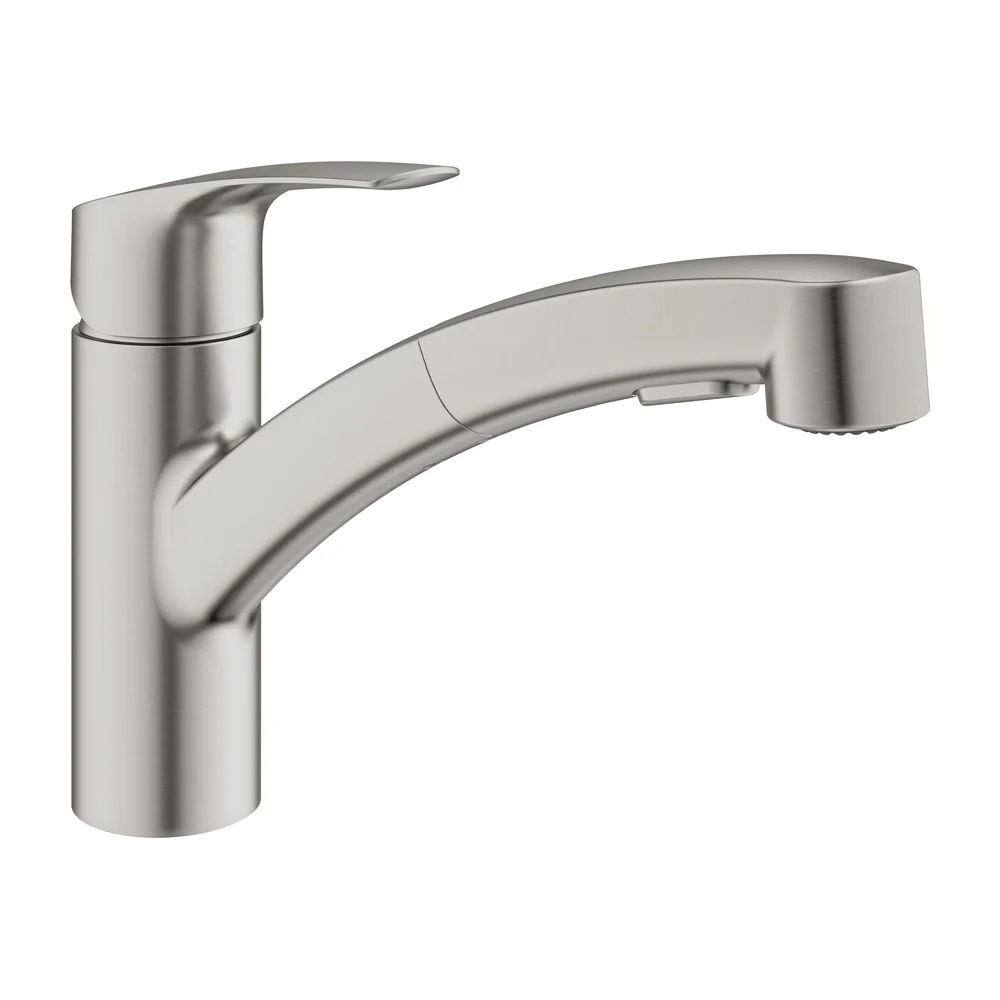 Grohe Eurosmart keukenmengkraan supersteel