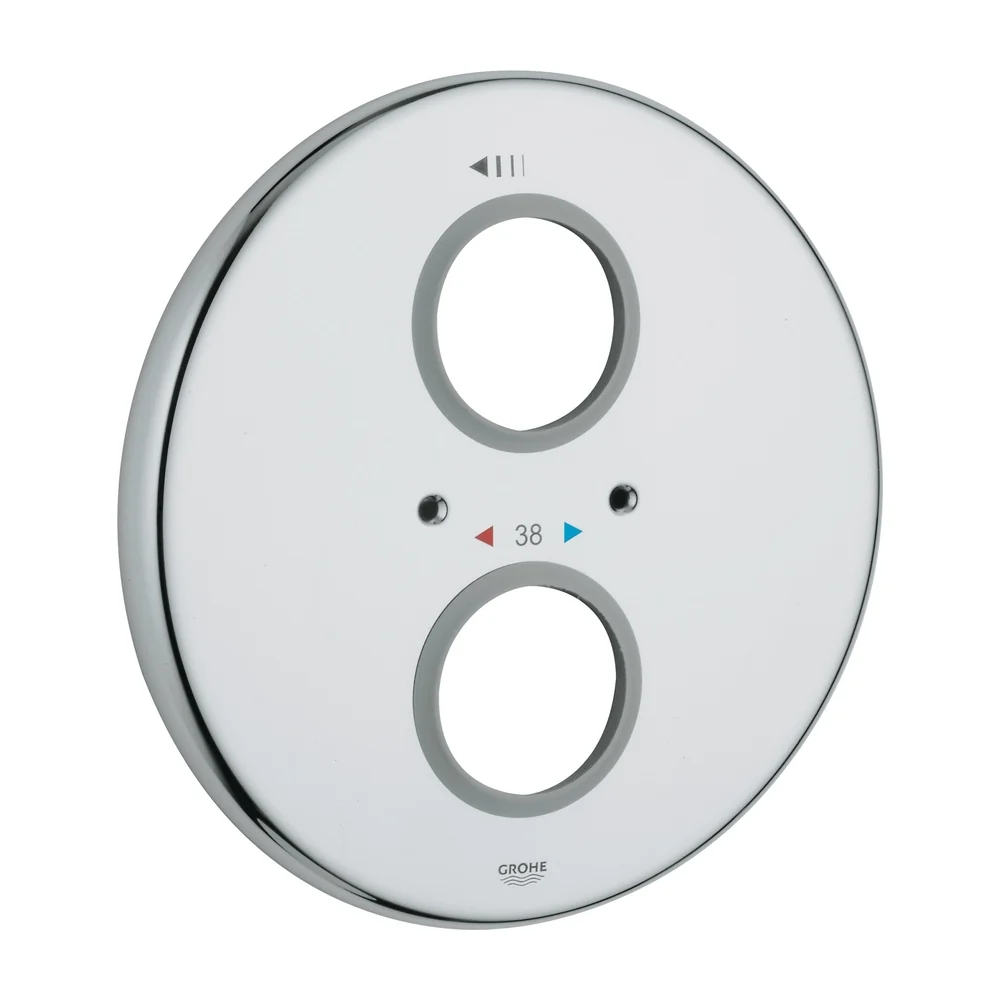 Grohe Grohtherm kraanrozet chroom