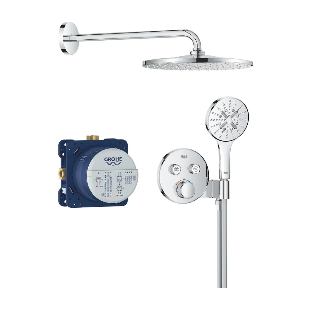 Grohe Professional Grohtherm Smartcontrol Inbouwdeel afbouwdeel Chroom 2785542