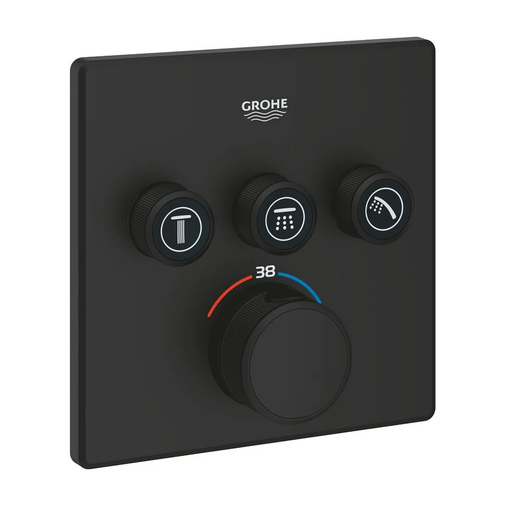 Grohe Grohtherm Smartcontrol Opbouwdeel inbouwmengkraan