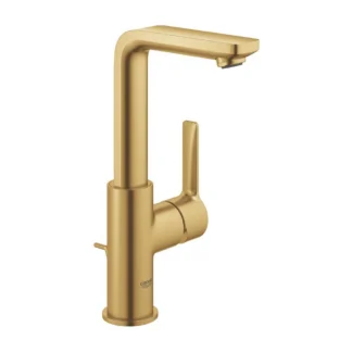 Grohe Lineare New L-Size wastafelmengkraan geborsteld