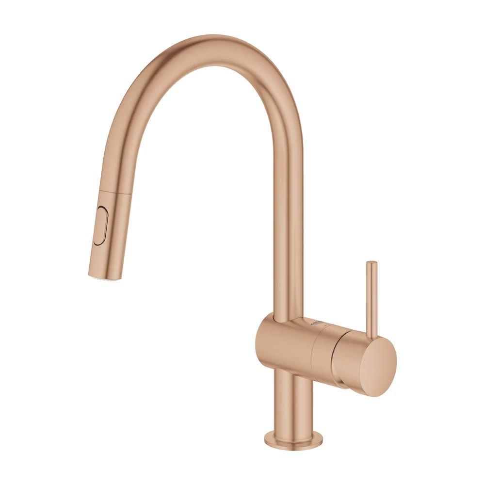 Grohe Minta keukenmengkraan geborsteld