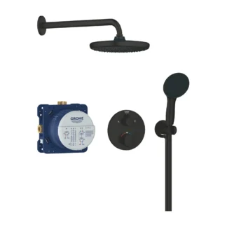 Grohe Precision Shower inbouwmengkraan Tweegreeps Inbouwdeel afbouwdeel